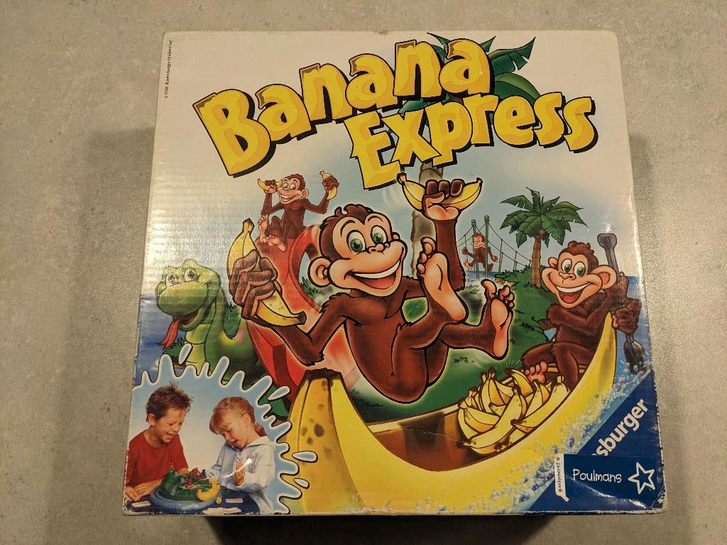 Gezelschapsspel Banana Express, Een of twee spelers, Ophalen of Verzenden, Gebruikt, Ravensburger