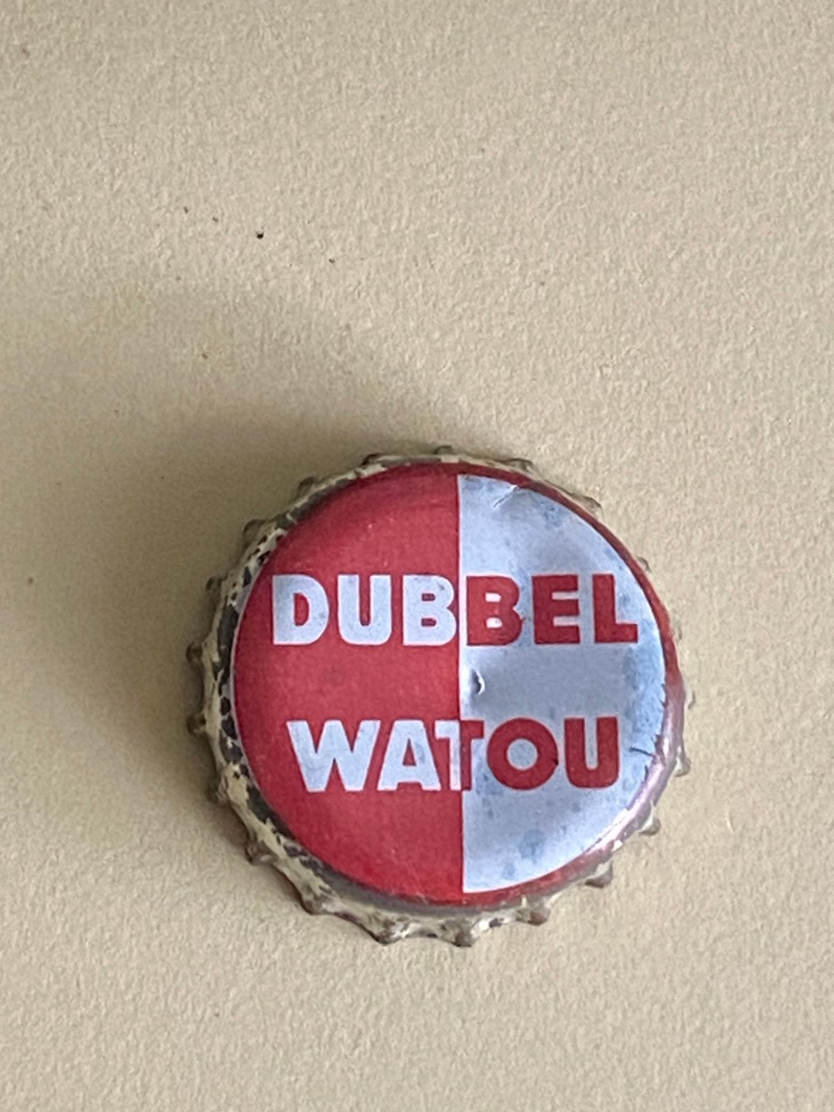 Oude capsule kroonkurk brouwerij ST-BERNARDUS te WATOU, Verzamelen, Biermerken, Ophalen of Verzenden, Gebruikt