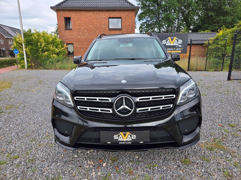 Mercedes-Benz GLS 350 GLS 350 d 4-Matic/7 ZIT/PANO/TREKHAAK/, Auto's, Gebruikt, Zwart, Lichtsensor, Leder