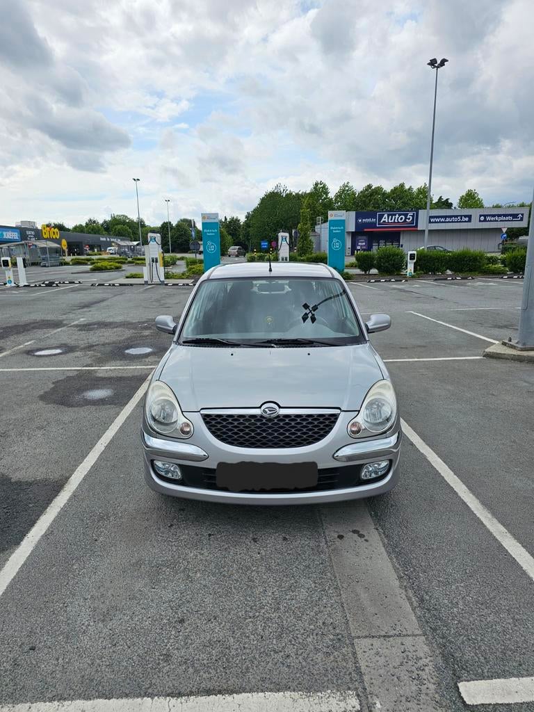 Daihatsu sirion 1.3 2003, Auto's, 75 kW, Stof, Zwart, Sirion