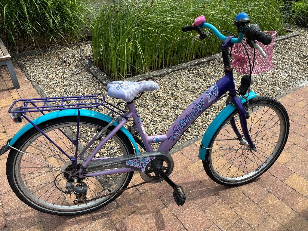 Fiets 24 inch, Ophalen, Velgrem, Papillon, Versnellingen