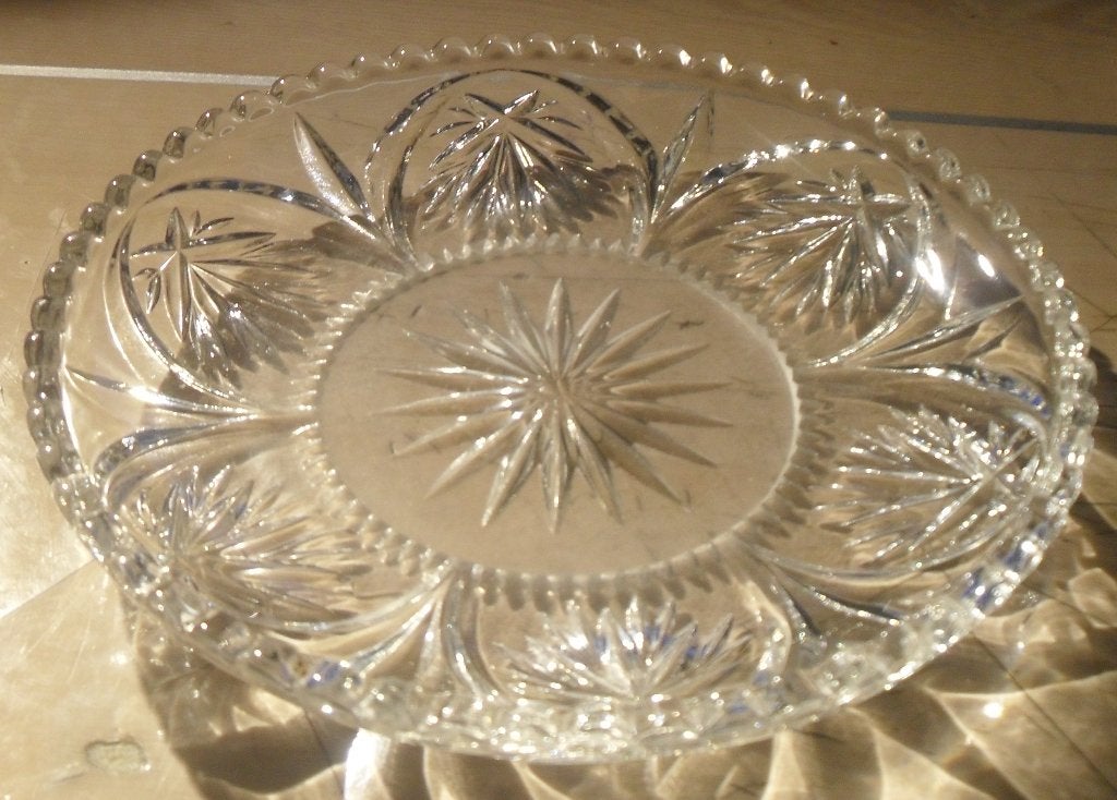 Plat rond en verre, Huis en Inrichting, Keuken | Servies, Ophalen of Verzenden, Glas