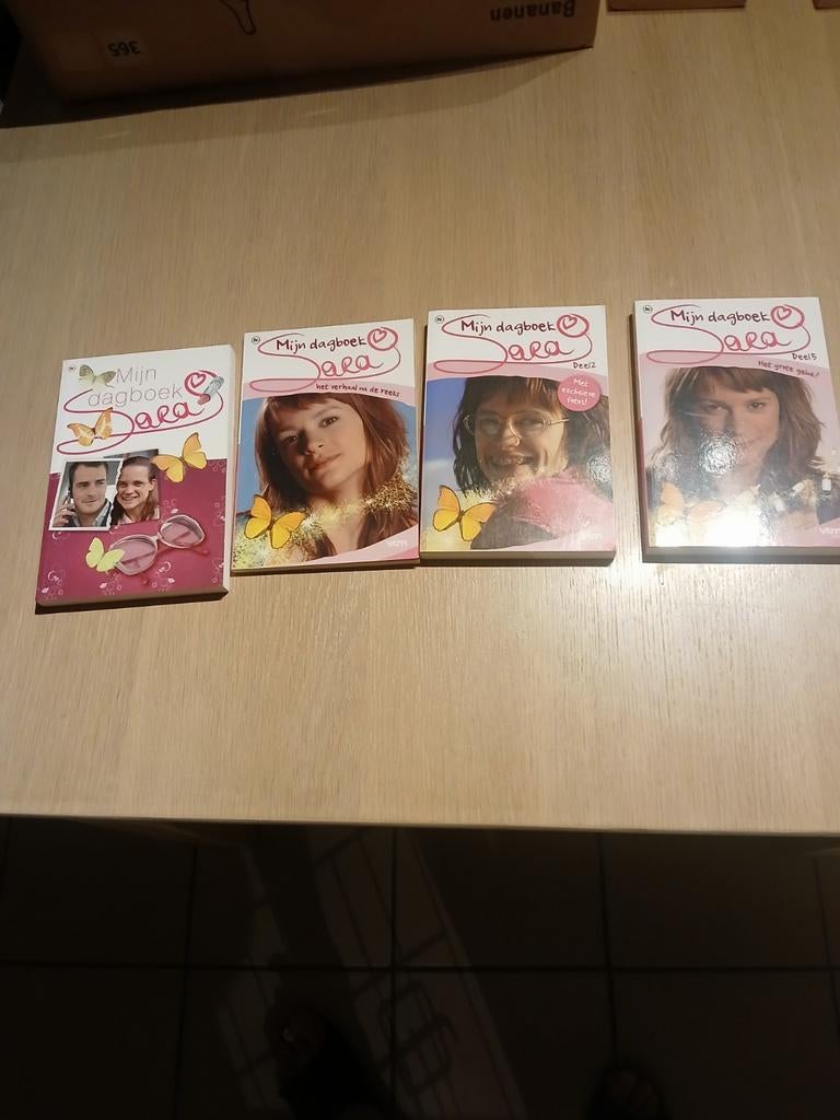 Mijn dagboek Sara, Boeken, Ophalen