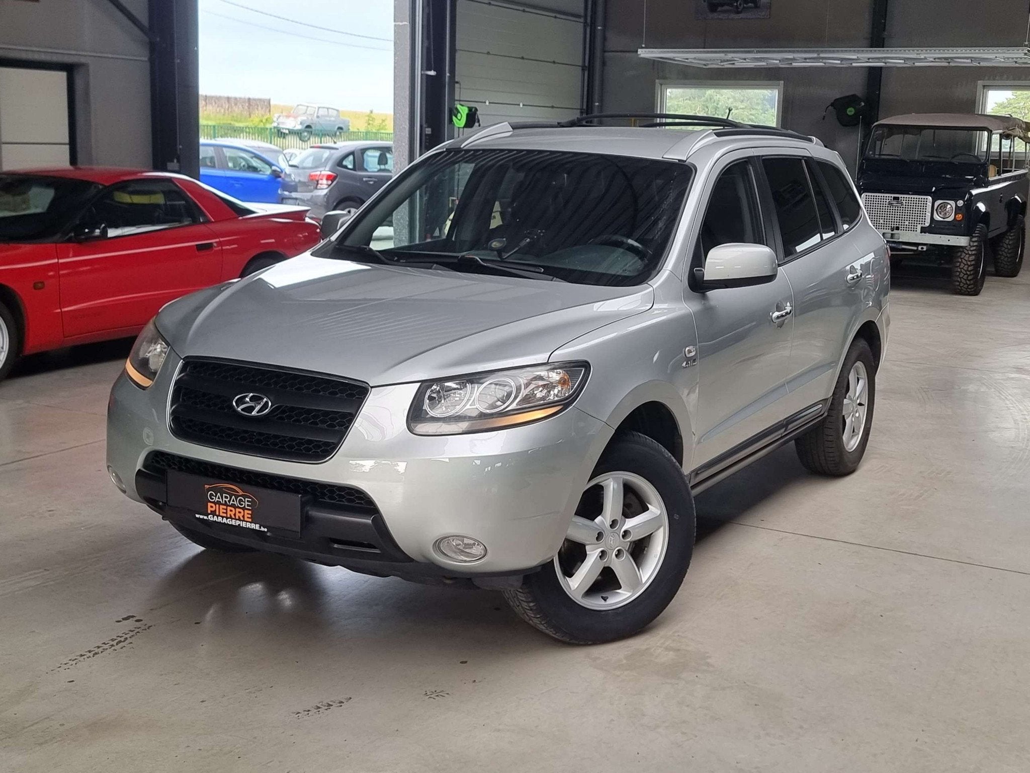 Hyundai Santa Fe 2.2 Turbo CRDi * 4X4 * AUTOMATIQUE * 7 PLAC, Auto's, Gebruikt, Zwart, Overige brandstoffen, 7 zetels