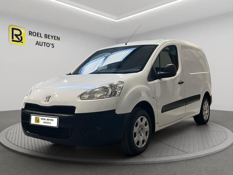 Peugeot Partner 1,6 HDI Marge, Auto's, 75 pk, Zwart, Wit, Bedrijf