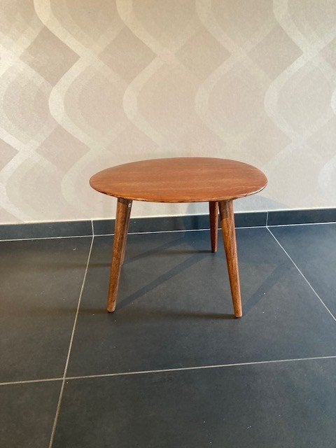Zara home bijzettafeltje, Huis en Inrichting, Tafels | Bijzettafels, Zo goed als nieuw, Ovaal, 45 tot 60 cm, Minder dan 55 cm