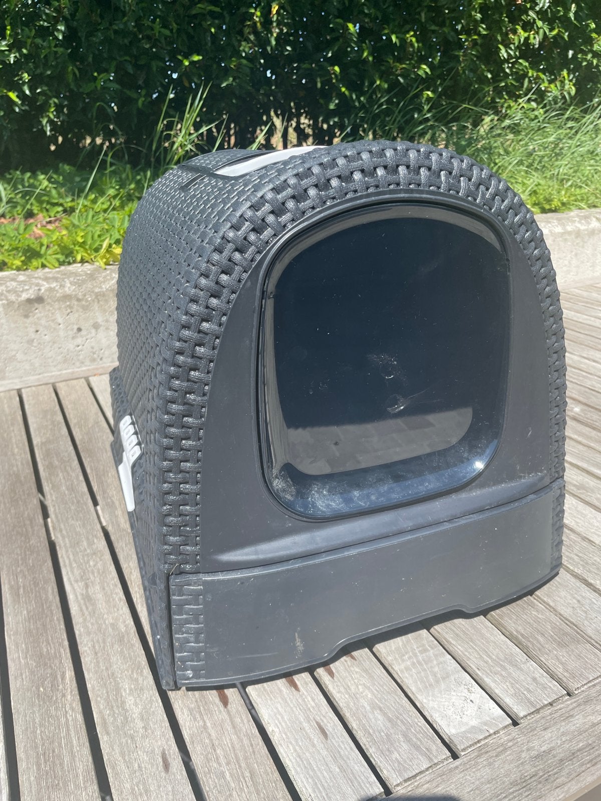 Curver Petlife gesloten kattenbak, Dieren en Toebehoren, Ophalen, Zo goed als nieuw, Gesloten