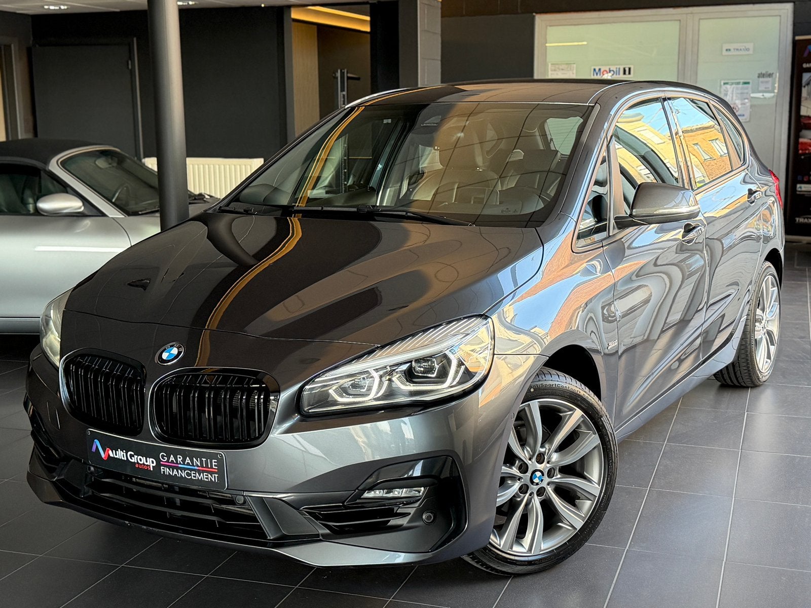 BMW 216 i Active Tourer*SPORT Line *GARANTIE 1an*Full Option, Auto's, Dealer onderhouden, Lichtsensor, 2 Reeks, Leder