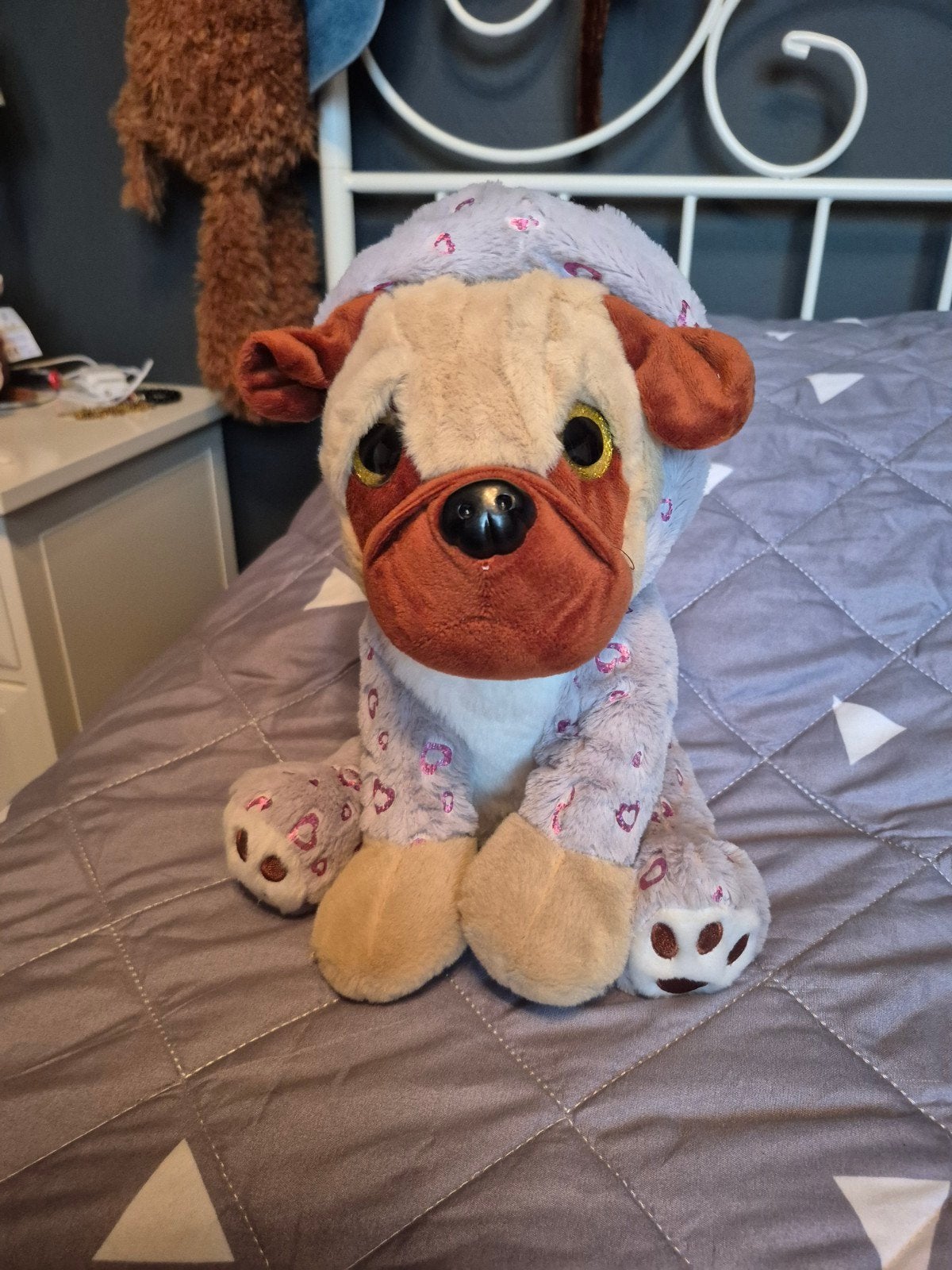 knuffel mops hond goede staat, Ophalen of Verzenden, Hond