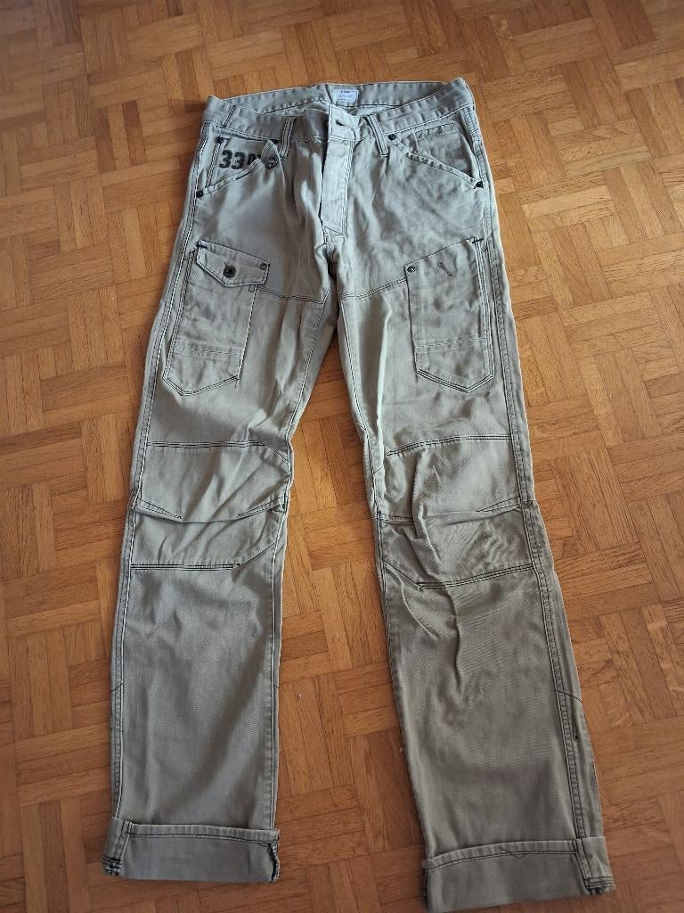 Pantalon beige, Vêtements | Hommes, Pantalons, Enlèvement ou Envoi, Beige, Porté, G star