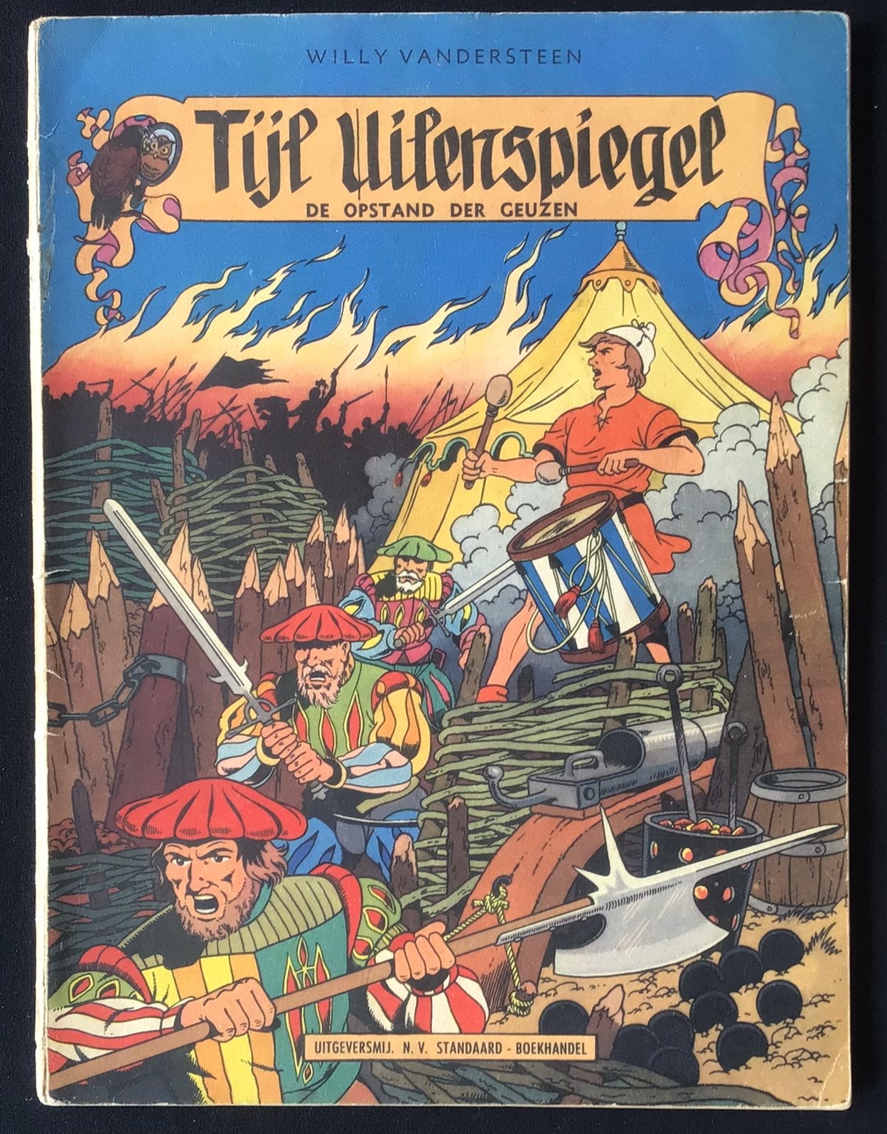 Tijl Uilenspiegel - opstand der geuzen - 1ste druk, Boeken, Stripverhalen, Ophalen of Verzenden, Gelezen
