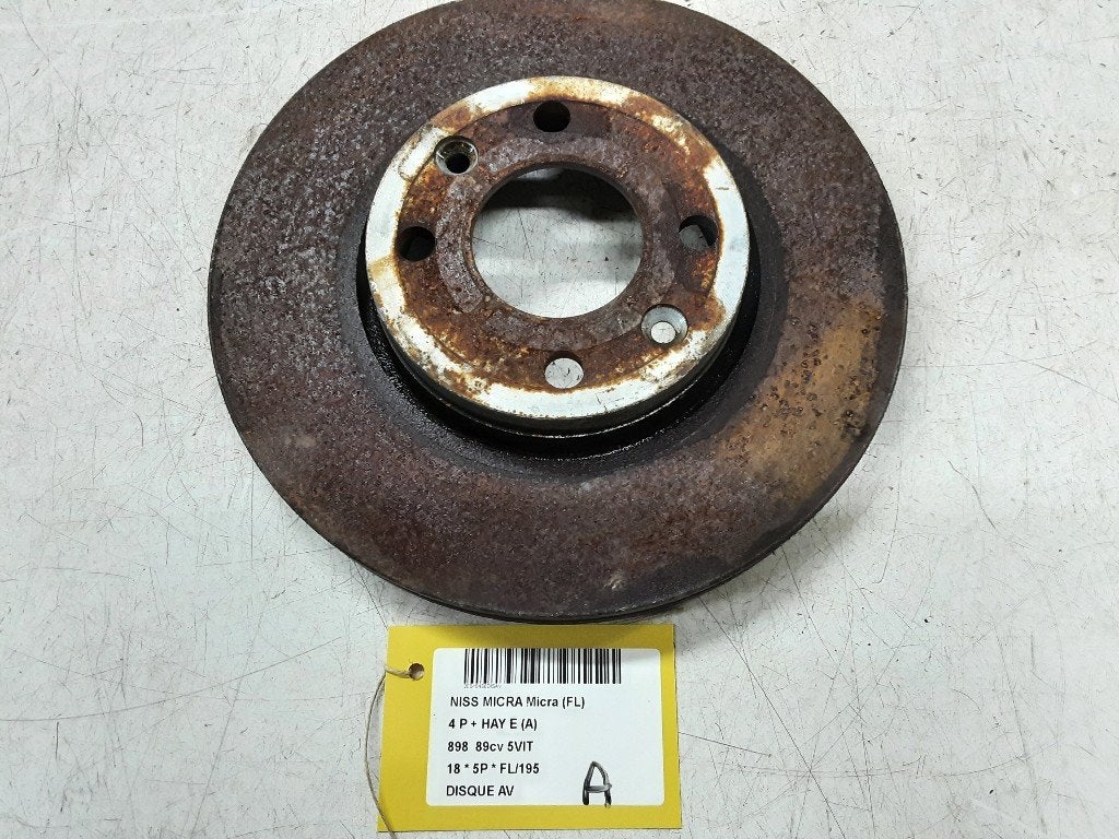 REMSCHIJF VOOR Nissan Micra (K14) (01-2016/06-2025), Gebruikt, Germany@nissan-services.eu, Kronenweg 38
50389  Wesseling, DE, Nissan