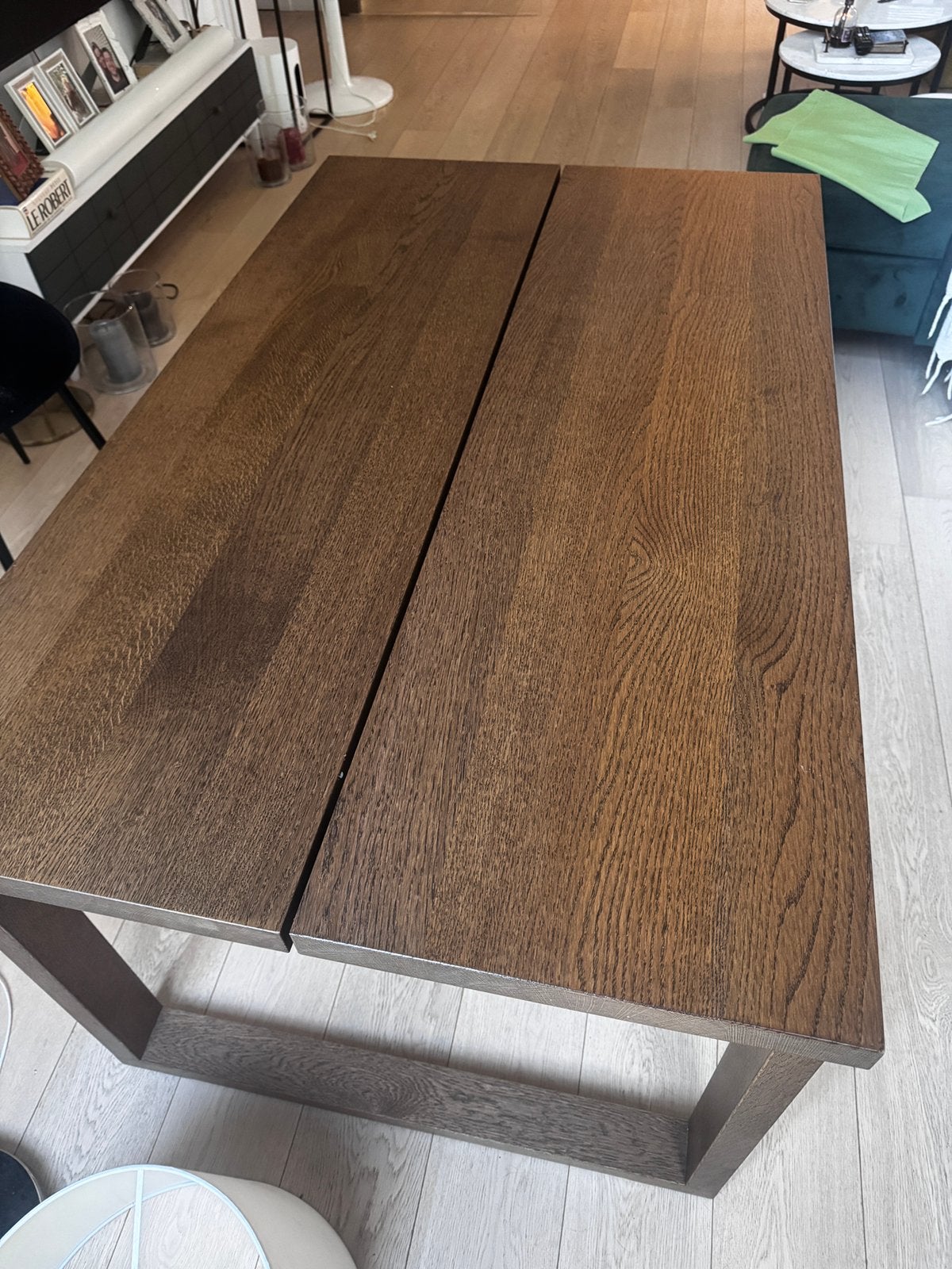 IKEA MÖRBYLÅNGA Dining Table – 140  85 cm, Enlèvement, Comme neuf