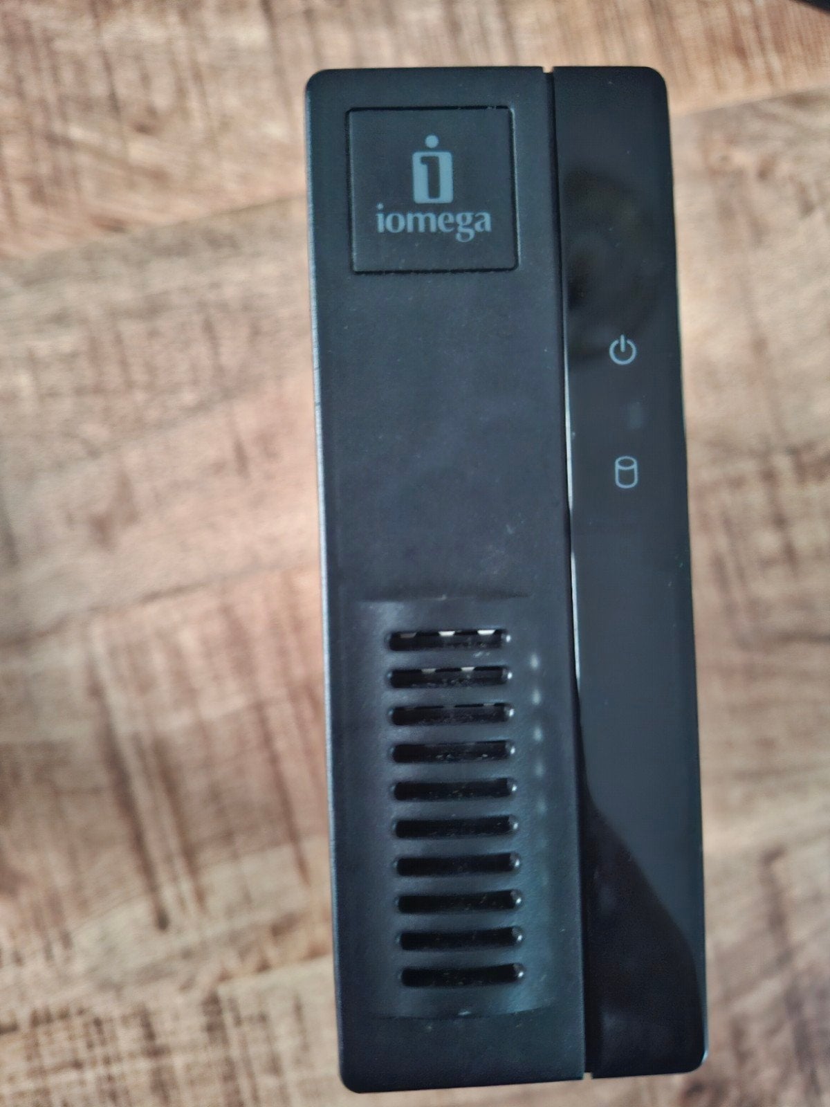 Iomega mediacenter 2TB, Informatique & Logiciels, Disques durs, Enlèvement