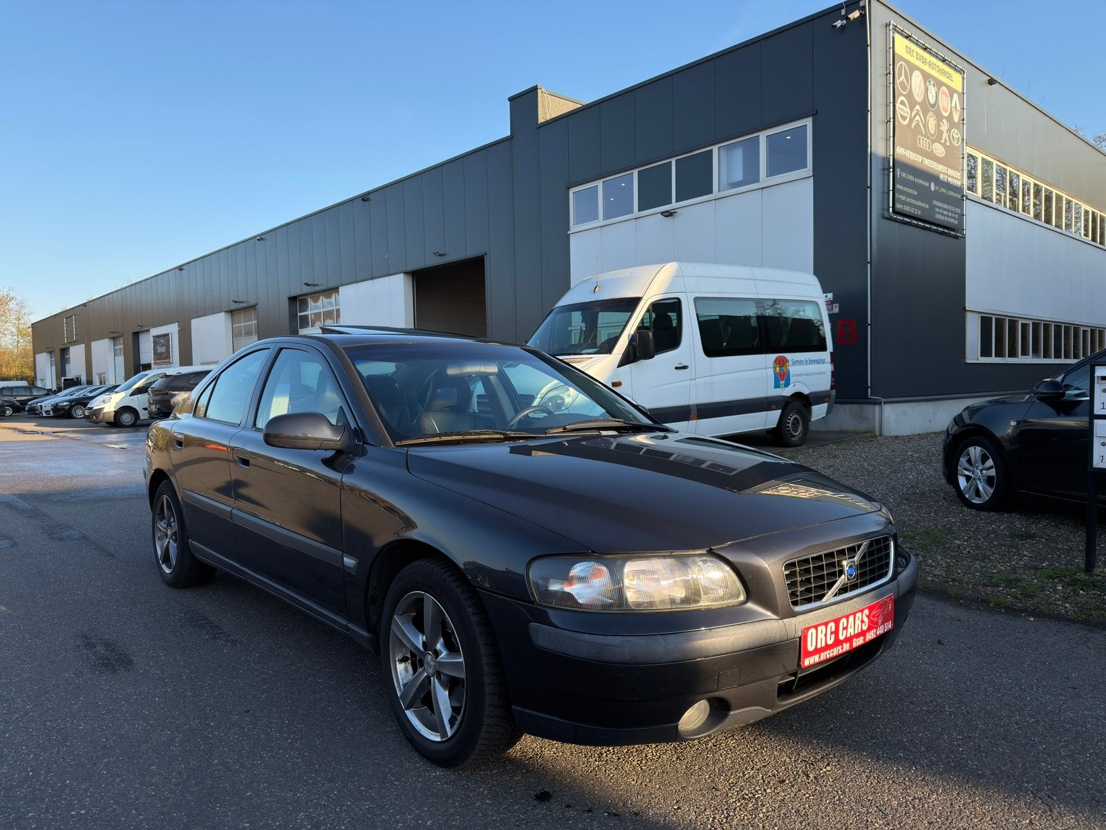 Volvo S60 2.4i 20v EUR4, Auto's, Volvo, Testrit aan huis, Zwart, S60, Zwart