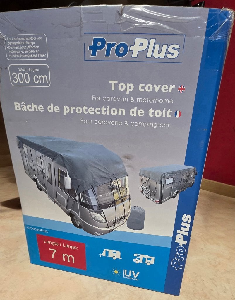 Bache toit mothorome ou caravane, Particulier