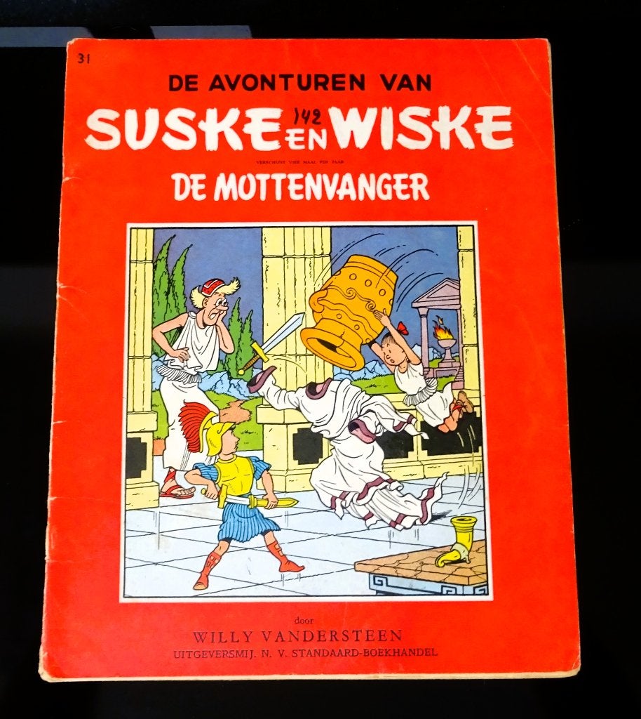 Suske en Wiske - RV 31a. - De Mottenvanger - 1957 - 1e druk, Enlèvement ou Envoi