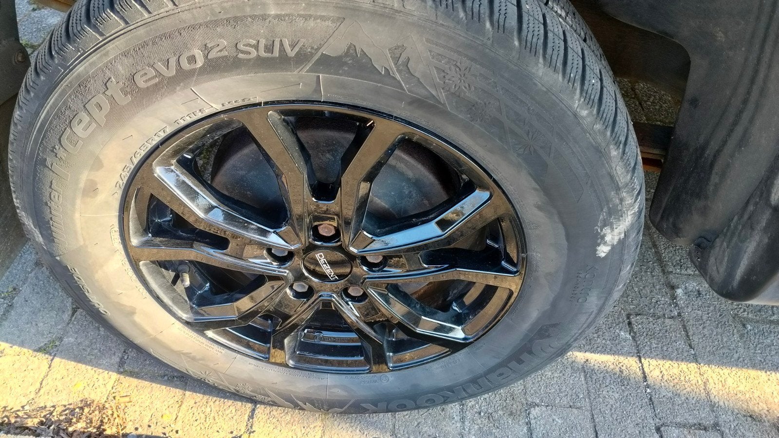 À vendre 4 jantes et 4 pneus neige, Autos : Pièces & Accessoires, Pneu(s), Enlèvement, Autre, Autre