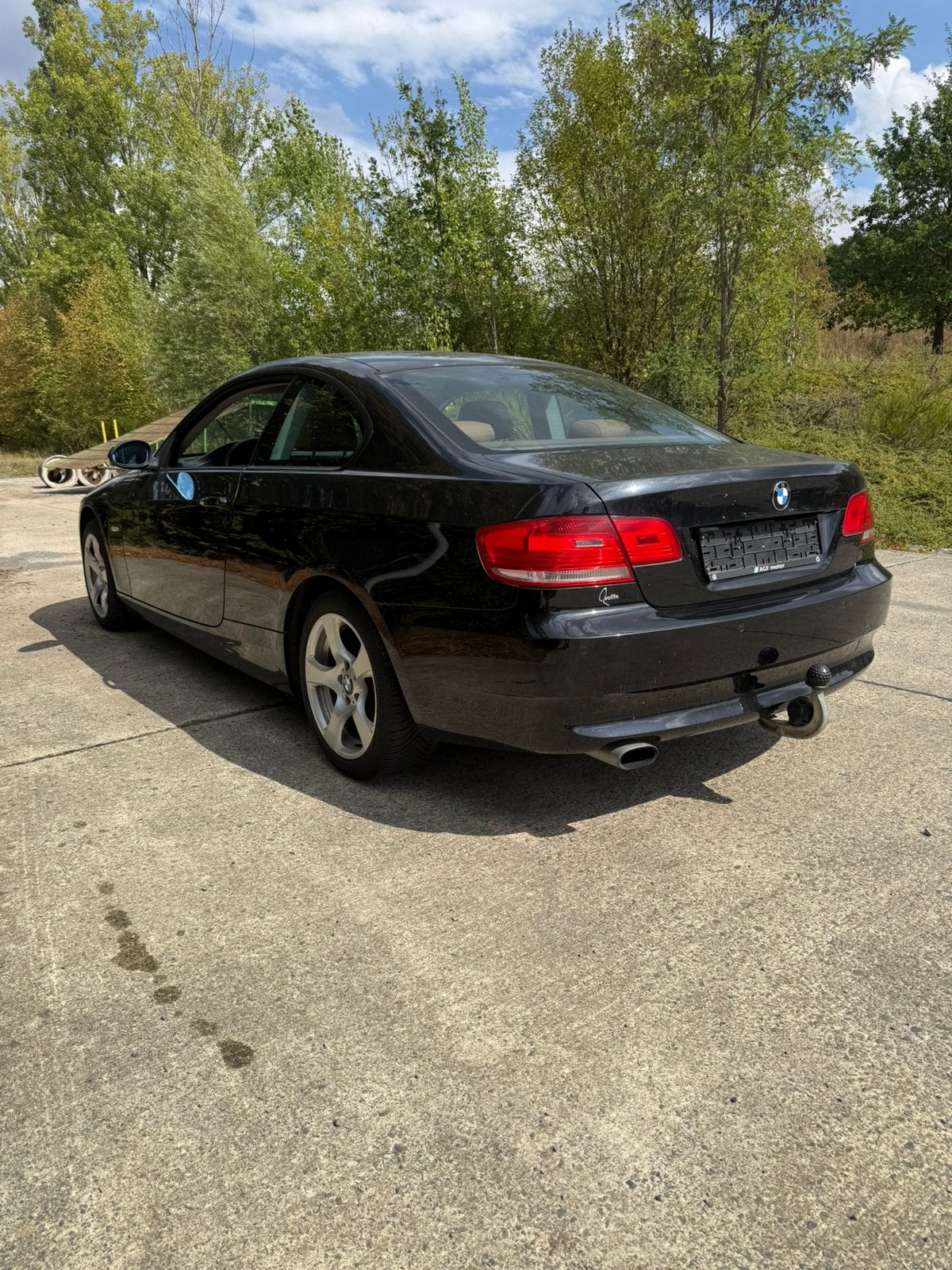 Bmw 320 Ci /2008/1ste eigenaar, 110 kW, Zwart, Bedrijf, Handgeschakeld