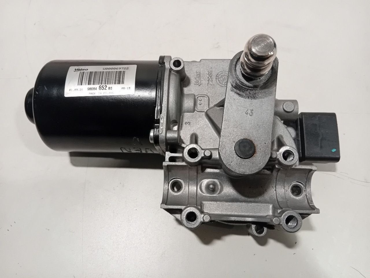 Ruitenwissermotor voor Opel Vivaro, Onderdelen@venauto.nl, Van der Ven Autorecycling B.V., Ettenseweg 76, 4706 PB Roosendaal, The Netherlands