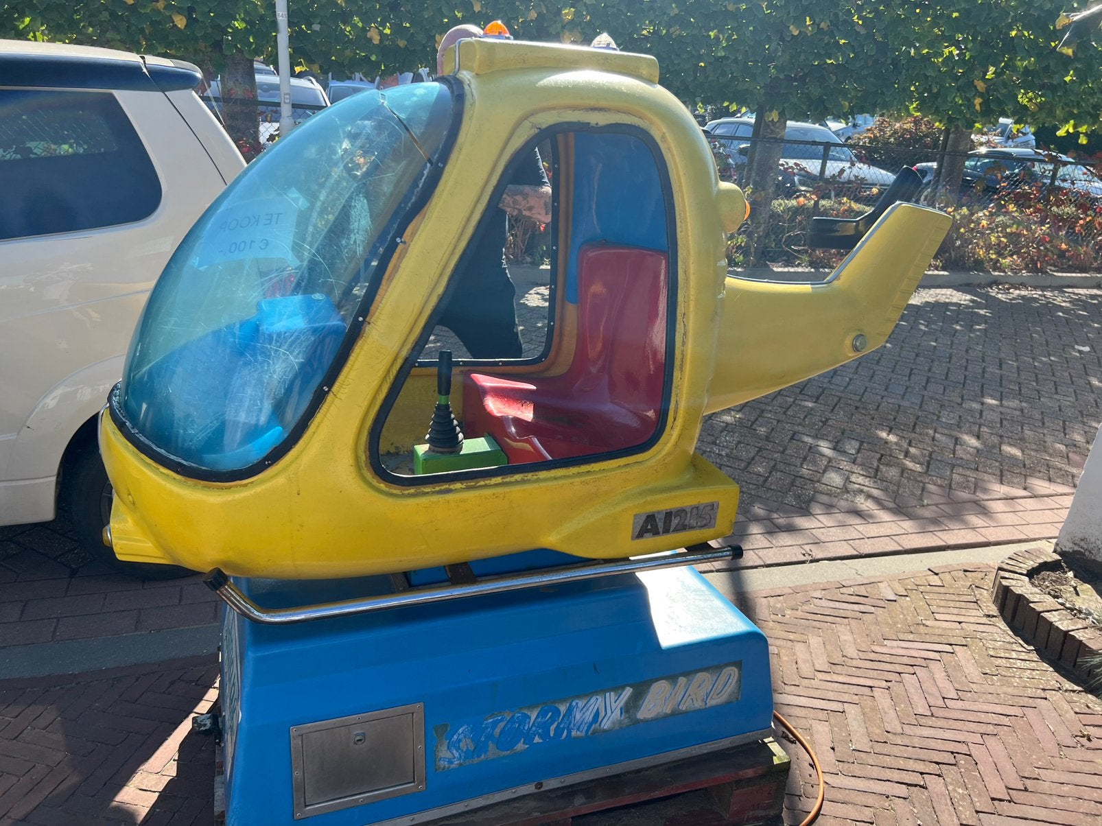 Kiddy ride, Ophalen
