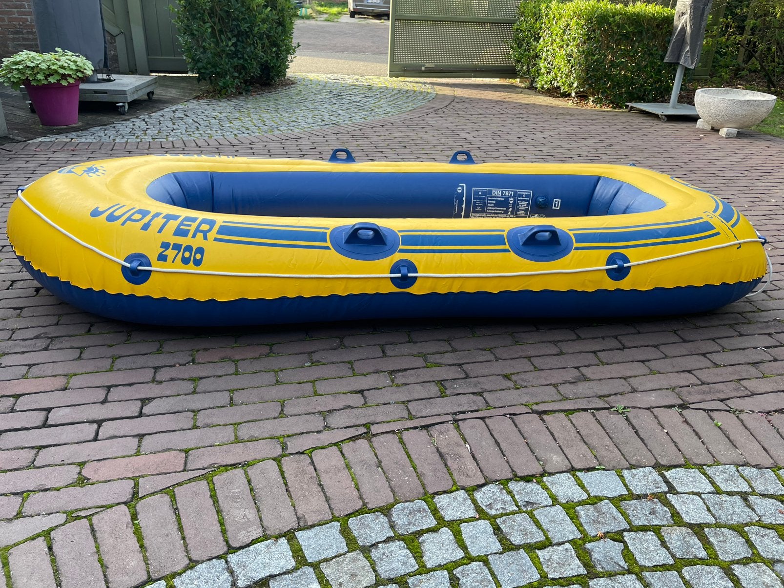 Opblaasbare boot, Ophalen, Gebruikt