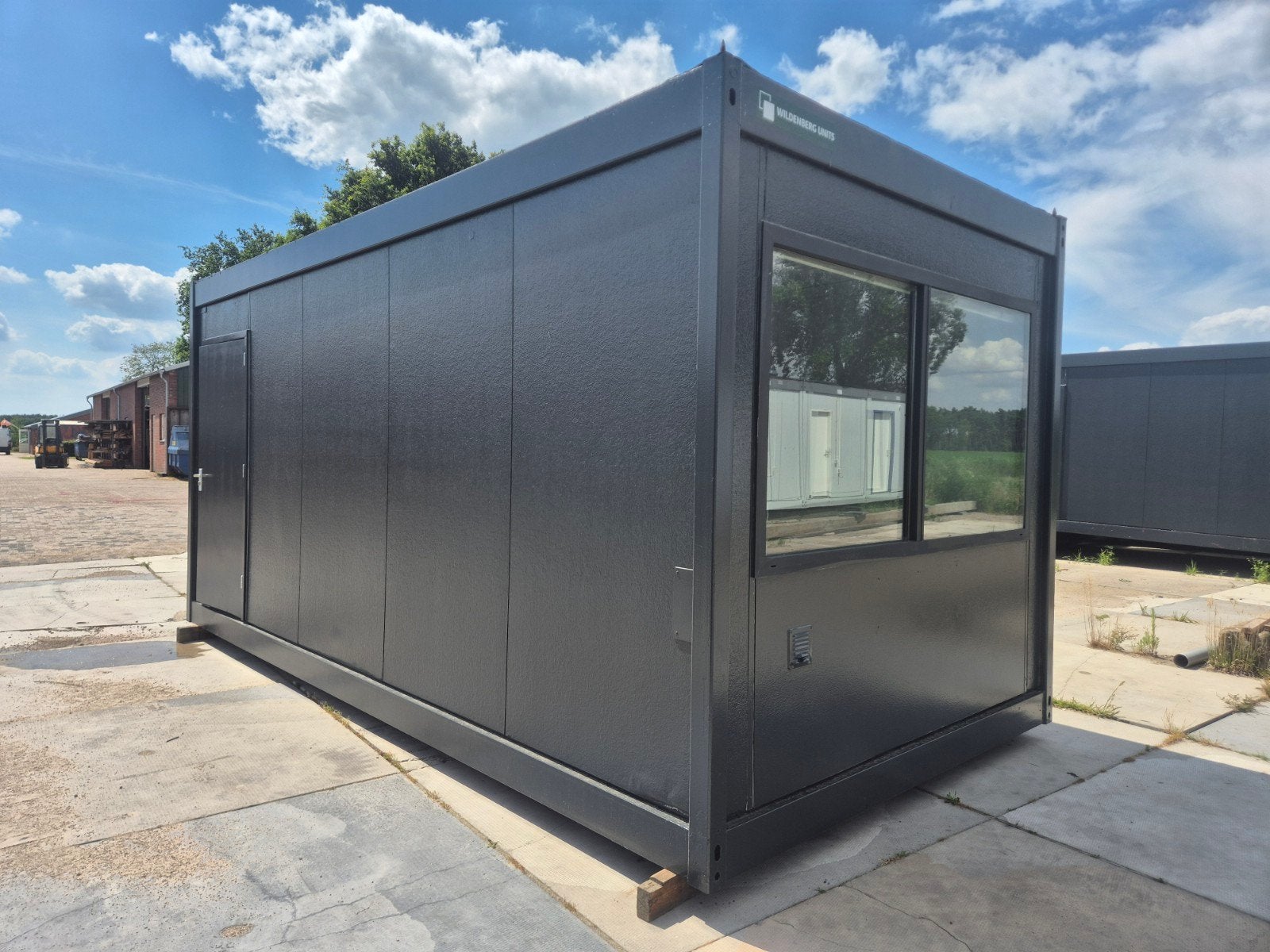 Kantoorunit 3x6 woonunit bouwkeet werfkeet unit container, Zakelijke goederen, Machines en Bouw | Keten en Containers, Ophalen