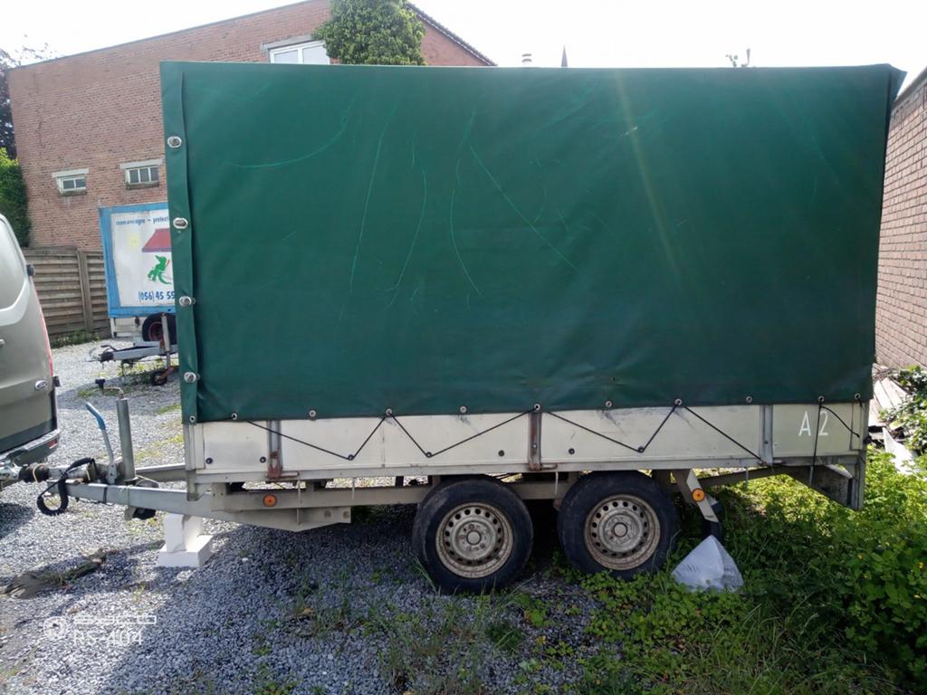 Aanhangwagen met zeil, Auto diversen, Aanhangers en Bagagewagens, Ophalen