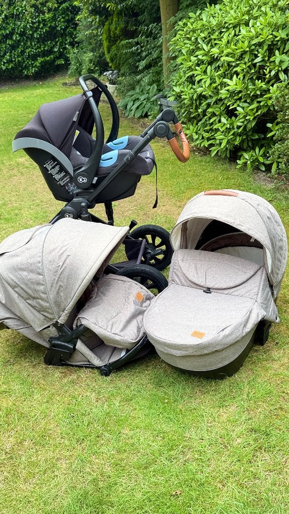 Kinderwagen, Verstelbare duwstang, Zo goed als nieuw, Ophalen, Kinderwagen