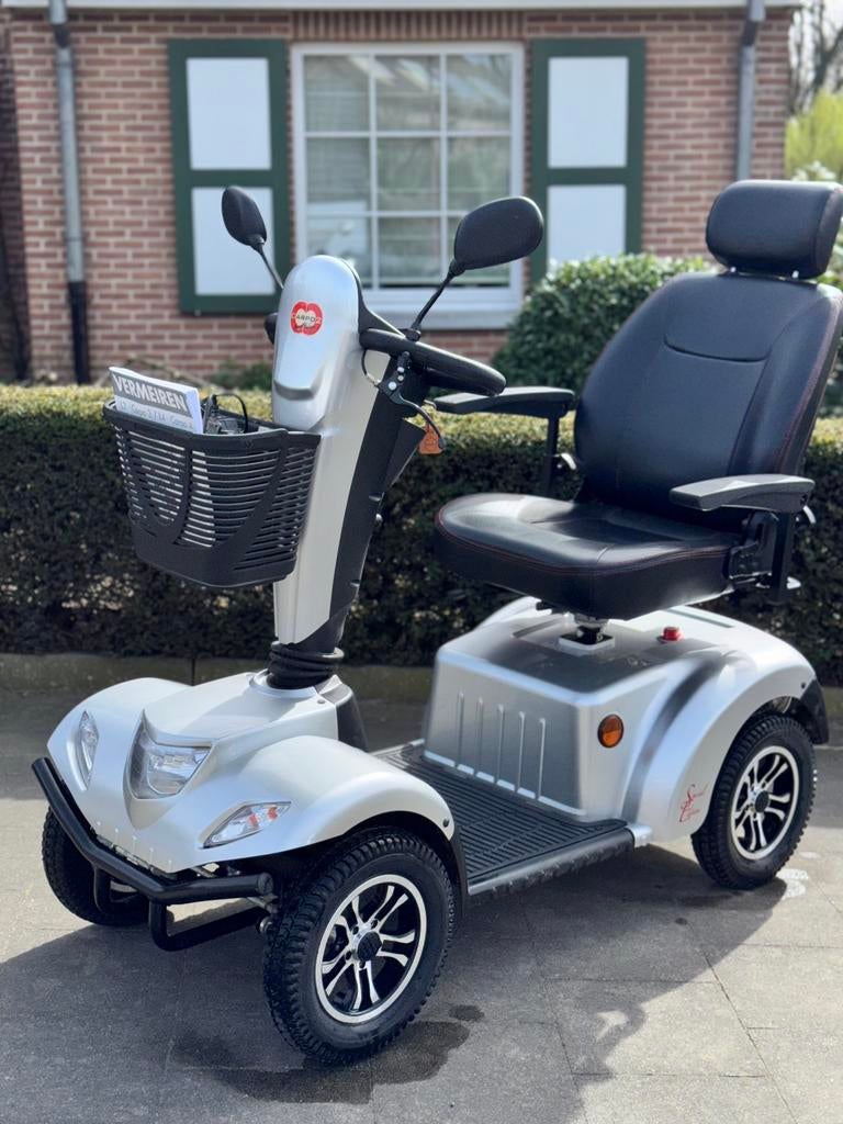 Scootmobiel Vermeiren Carpo2 SE Voiturette électrique PMR, Divers, Chaises roulantes, Comme neuf, Fauteuil roulant électrique