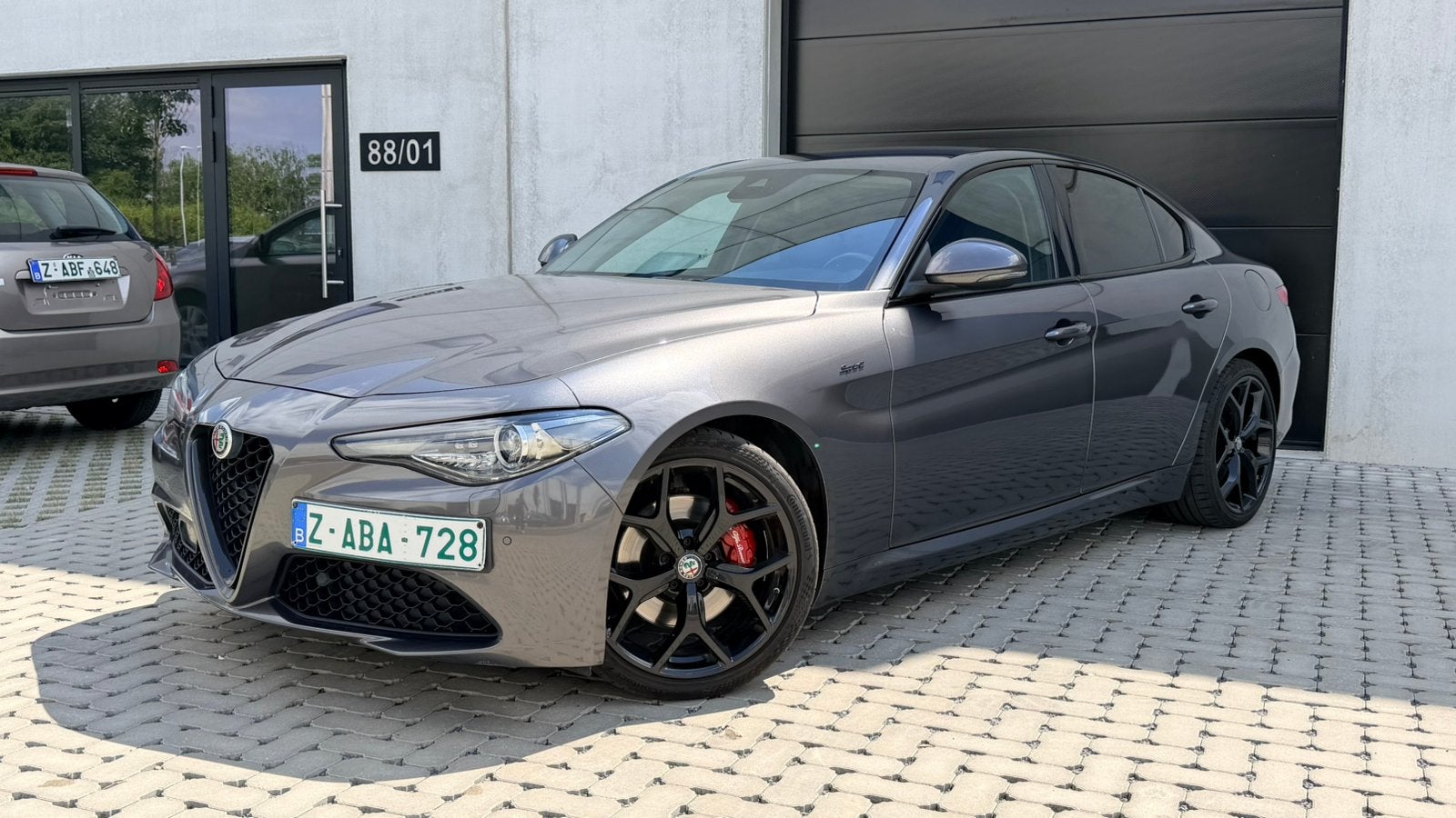 Alfa Romeo Giulia Sprint 2.2 Diesel Automaat – 2020, Autos, Cuir, Argent ou Gris, Achat, Euro 6