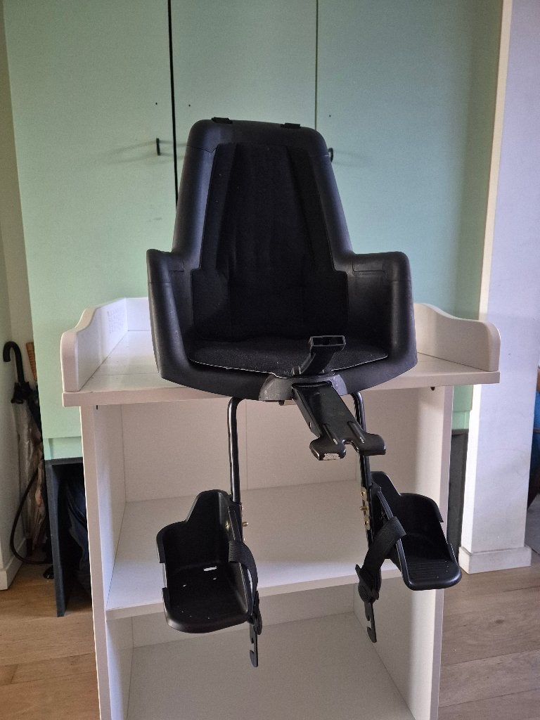 Bobike Maxi SC fietsstoeltje (nieuwprijs: €90), Ophalen, Voetsteuntjes, Zo goed als nieuw, Bobike Maxi One