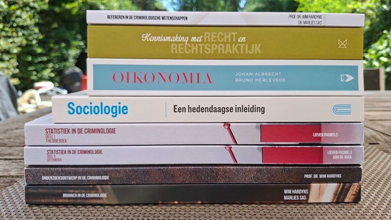 Boeken Criminologische Wetenschappen UGent semester 1, Boeken, Schoolboeken, Ophalen, Zo goed als nieuw