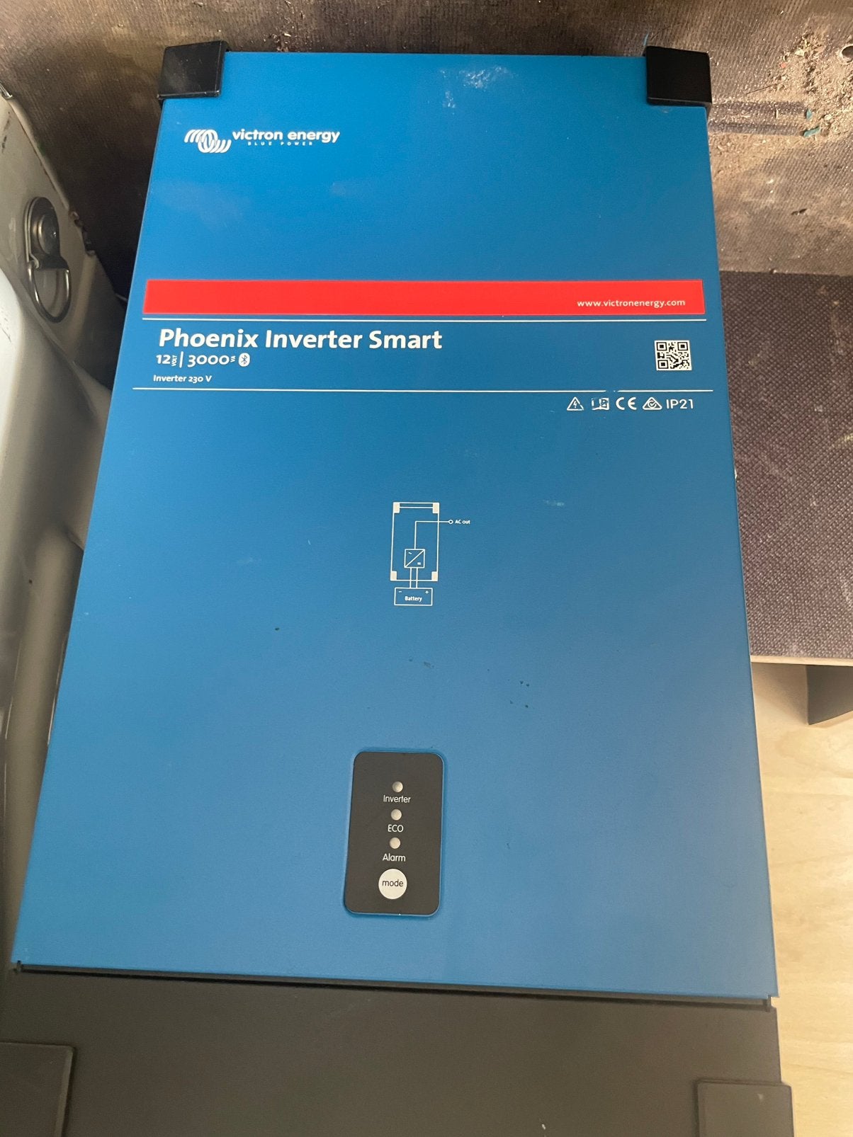 Victron Energy Phoenix 12/3000 smart omvormer, Ophalen, Zo goed als nieuw