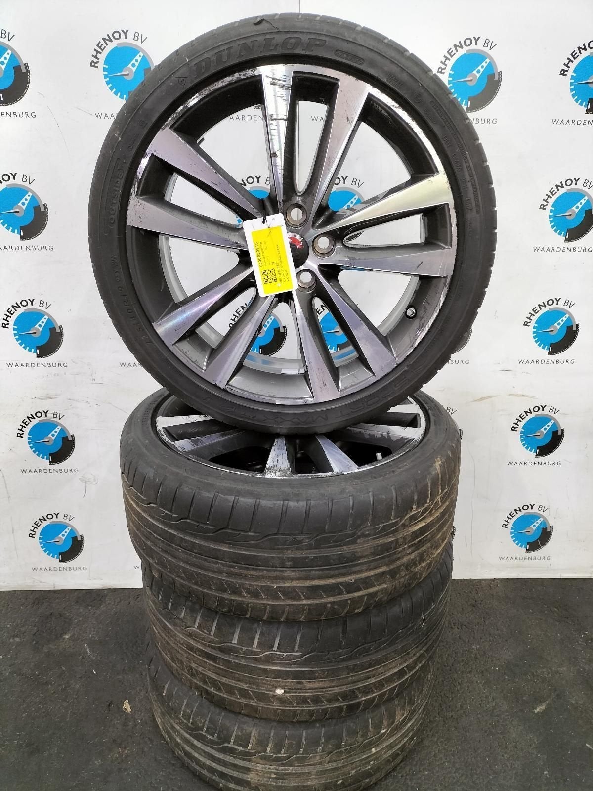 Jaguar XF 2017 255/35 19 Dunlop GX7M-1007-JA, Auto-onderdelen, Banden en Velgen, 19 inch, Gebruikt, 255 mm, -