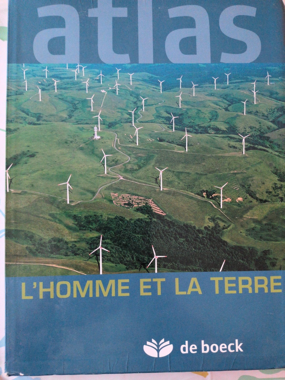 l'homme et la terre, Livres, Livres scolaires, Enlèvement, Comme neuf, Secondaire, De boeck