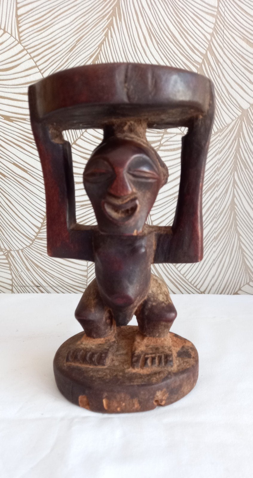 Afrikaans SONGYE neksteun DR Congo 20cm, Enlèvement ou Envoi