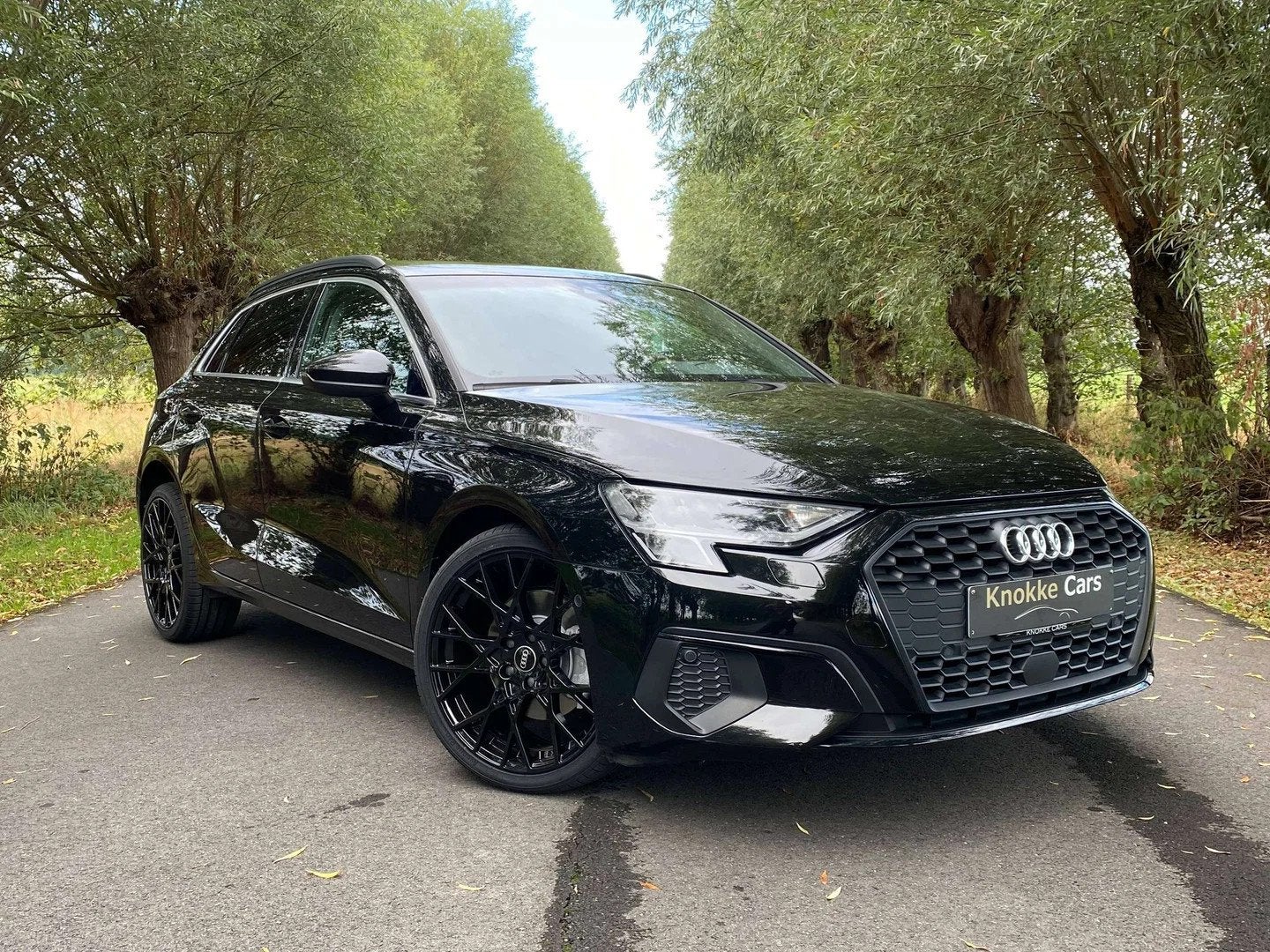 Audi A3 (bj 2021, automaat), Automaat, Gebruikt, Zwart, Bedrijf