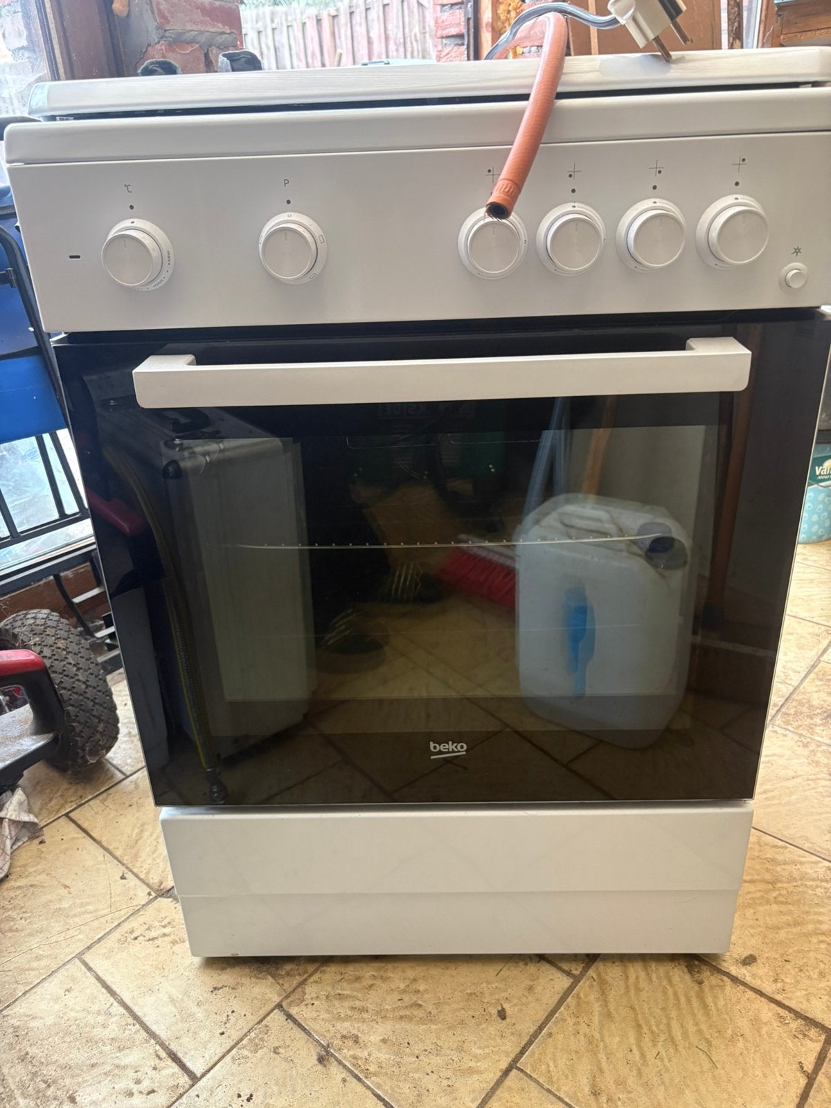 Beko gasvuur, Elektronische apparatuur, Ophalen, Zo goed als nieuw