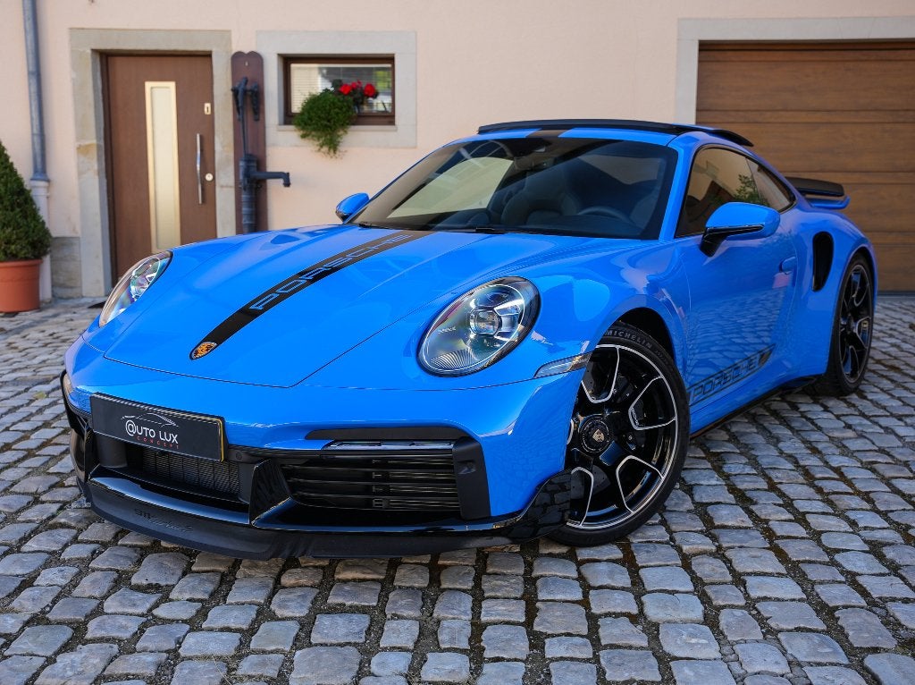 Porsche 911 (992) Turbo S SportDesign/Lift/Caméra 360, Auto's, Automaat, 1715 kg, Bedrijf, Vierwielaandrijving