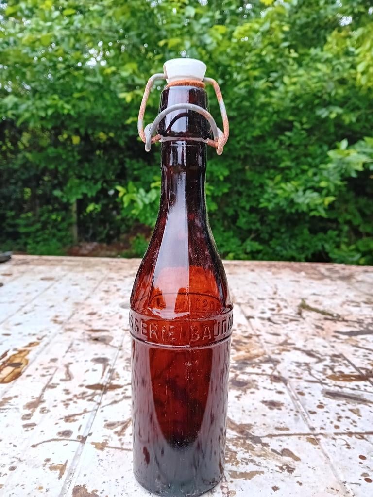 Oude  bierfles brouwerij Baudart Sosoye Maredsous Anhée, Ophalen of Verzenden