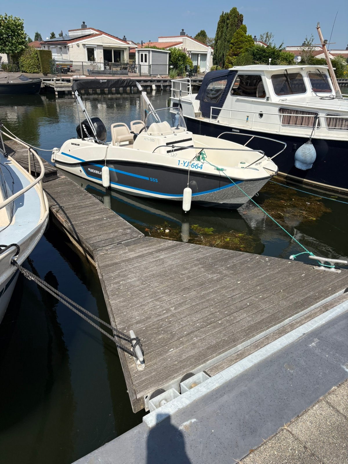 Quicksilver 555 activ open 2014, Watersport en Boten, Ophalen, Zo goed als nieuw, Quicksilver