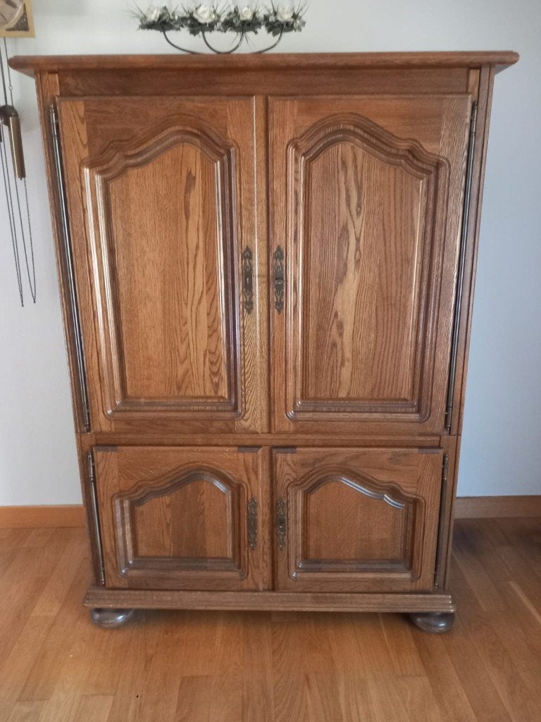 GRATIS computerkast, Huis en Inrichting, Kasten | Computermeubels, Ophalen, Gebruikt, Eikenhout, 40 tot 80 cm
