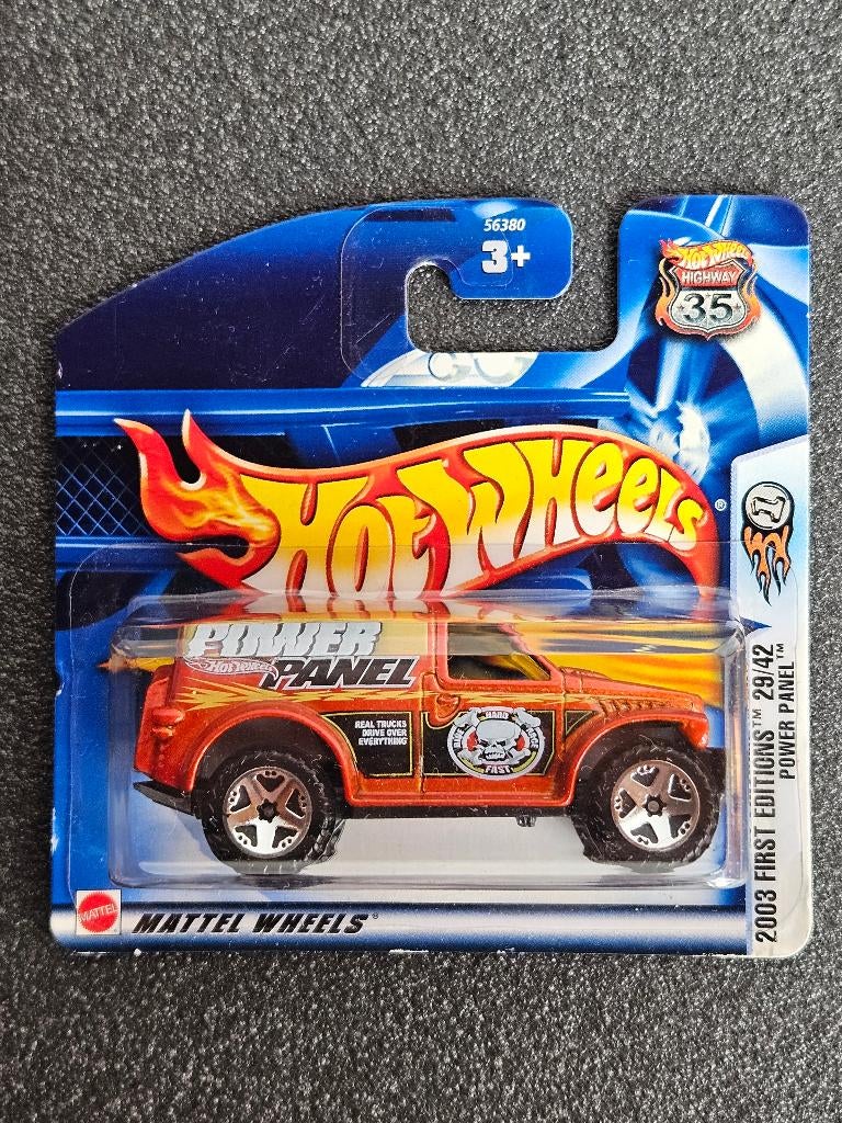 1/64 Hot Wheels 56380 Power Panel FE 2003, Ophalen of Verzenden, Nieuw, Auto