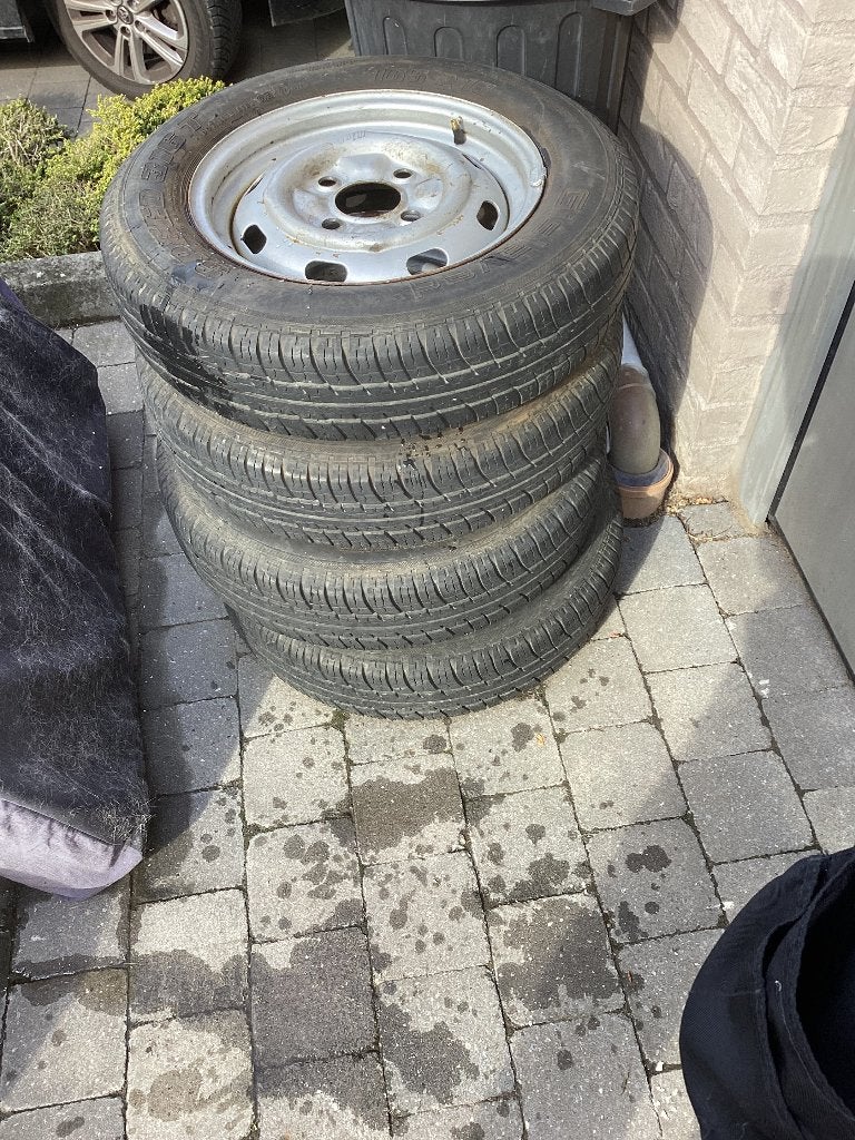 4 roues VW Cox, Autos : Pièces & Accessoires, Enlèvement, Utilisé, Volkswagen