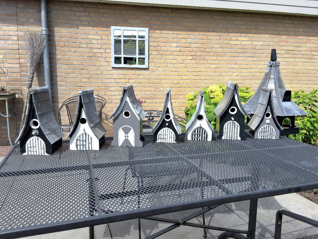 Mangeoire Birdhouse fabriquée exclusivement à la main, Enlèvement ou Envoi, Neuf