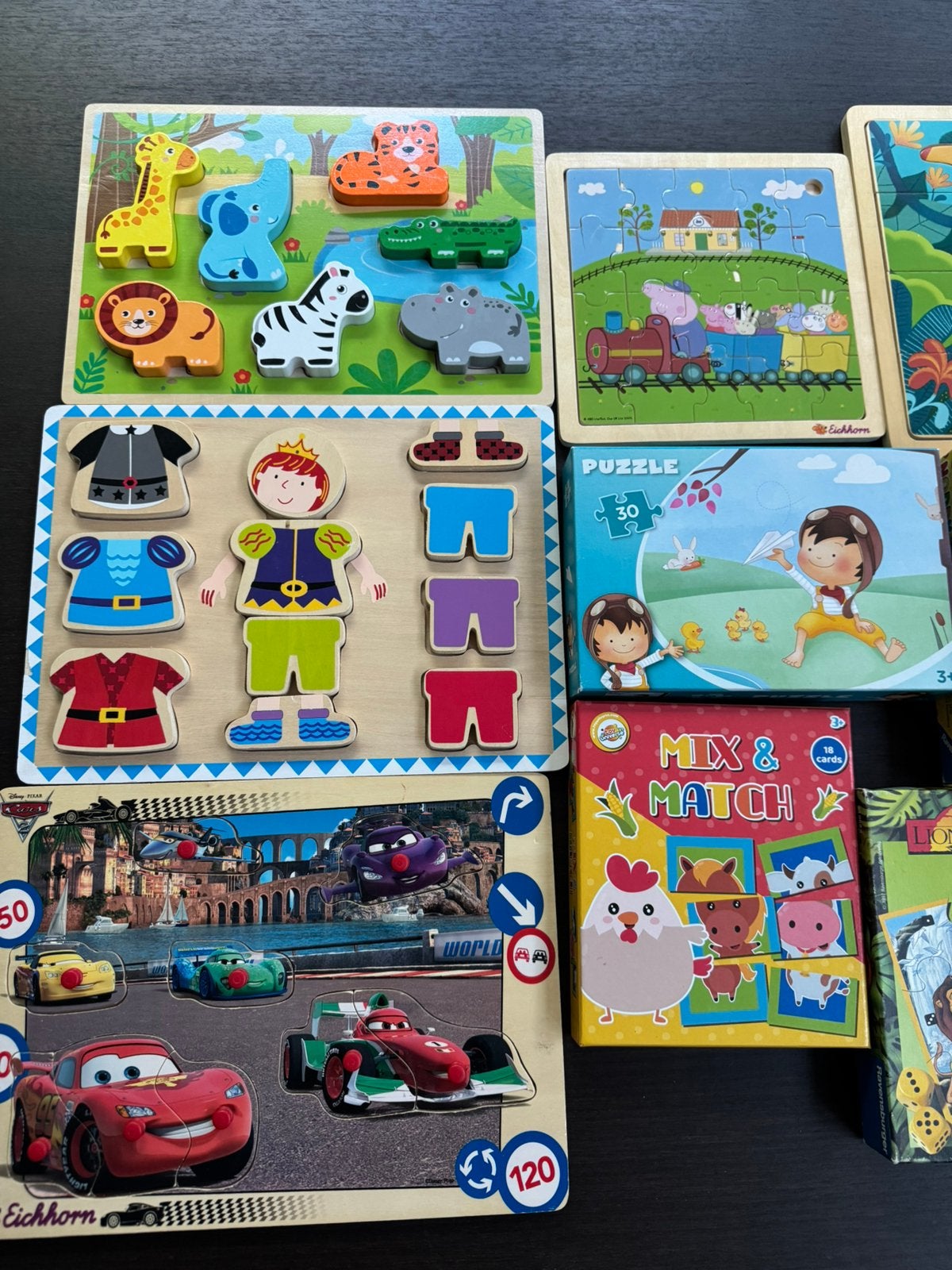 Gratis lot puzzels en spelen, Kinderen en Baby's, Speelgoed | Kinderpuzzels, Ophalen, Zo goed als nieuw