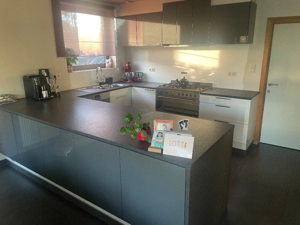 Complete Moderne Keuken | veel opbergruimte | granieten blad, Ophalen, Gebruikt, U-keuken, Met kookeiland