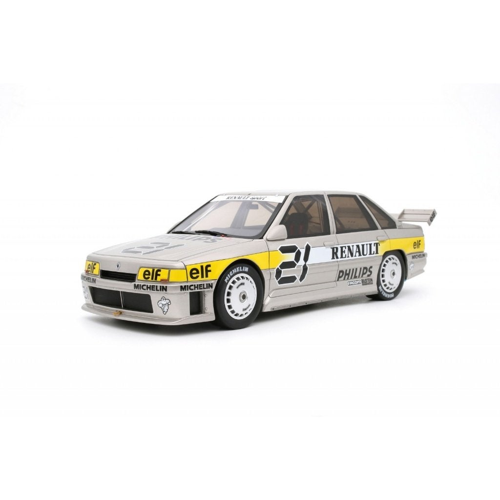 Otto mobile Renault 21 Super Production Silver 1988 OT975, Hobby en Vrije tijd, Modelauto's | 1:18, Ophalen of Verzenden, Zo goed als nieuw