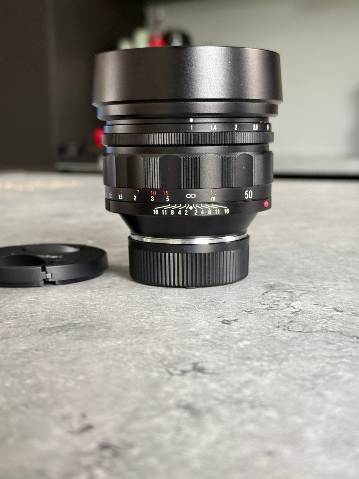 Voigtlander 50mm f1 nokton, Audio, Tv en Foto, Foto | Lenzen en Objectieven, Ophalen of Verzenden, Zo goed als nieuw, Voigtlander
